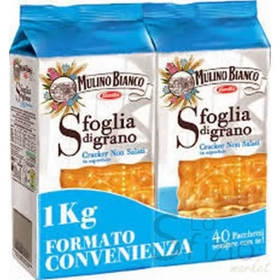 Mulino Bianco Unsalted Wheat Crackers 500g