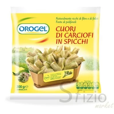 OROGEL CUOR DI CARCIOFI IN SPICCHI 300GR - Home, Surgelati e Gelati, Surgelati, Vegetali surgelati