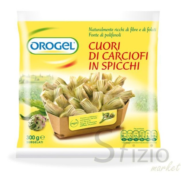 OROGEL CUOR DI CARCIOFI IN SPICCHI 300GR