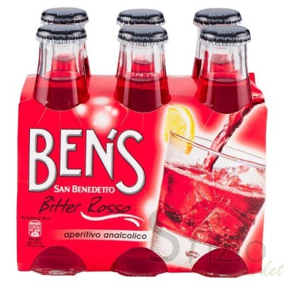 BITTER BENS ROSSO 6X10CL