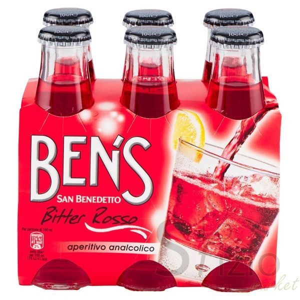 BITTER BENS ROSSO 6X10CL