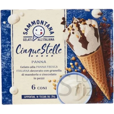 SAMMONTANA CONO 5 STELLE PANNA X6PZ 450GR