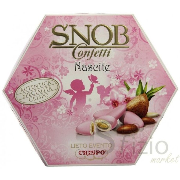 CRISPO CONFETTI LIETO EVENTO SNOB ROSA g500
