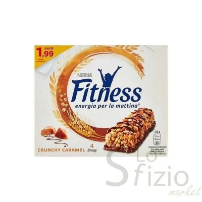 Nestlé Fitness Crunchy Caramel Bar 4x23g