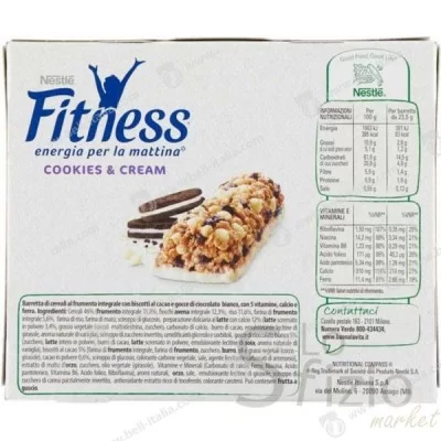NESTLE' FITNESS BARRETTE COOK & CREAM 230GR