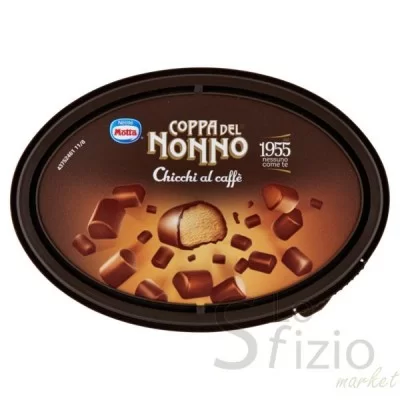 MOTTA COPPA DEL NONNO COFFEE BEANS 220G
