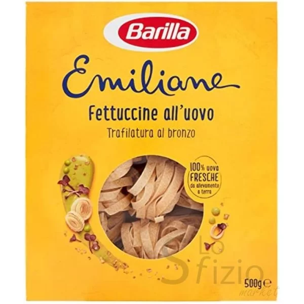 BARILLA EMILIANE EGG PASTA FETTUCCINE 500G