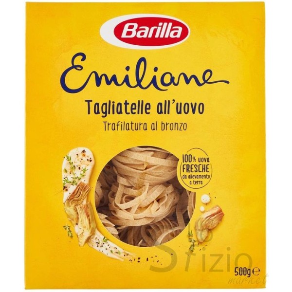 BARILLA EMILIANE PASTA ALL'UOVO TAGLIATELLE 500GR