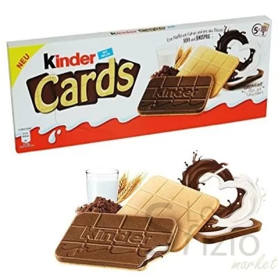 KINDER CARDS X5 - Home, Alimentari, Epifania, Cioccolata e Snack dolci, Halloween