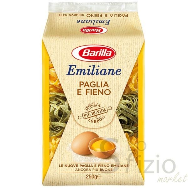 BARILLA PASTA ALL'UOVO PAGLIA E FIENO 250GR