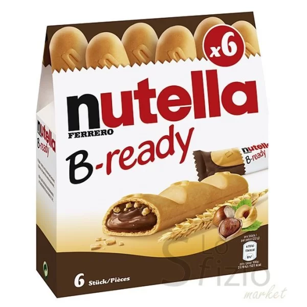 NUTELLA B READY 6 PIECES 132G