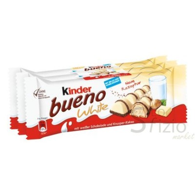 KINDER BUENO WHITE X3 129GR