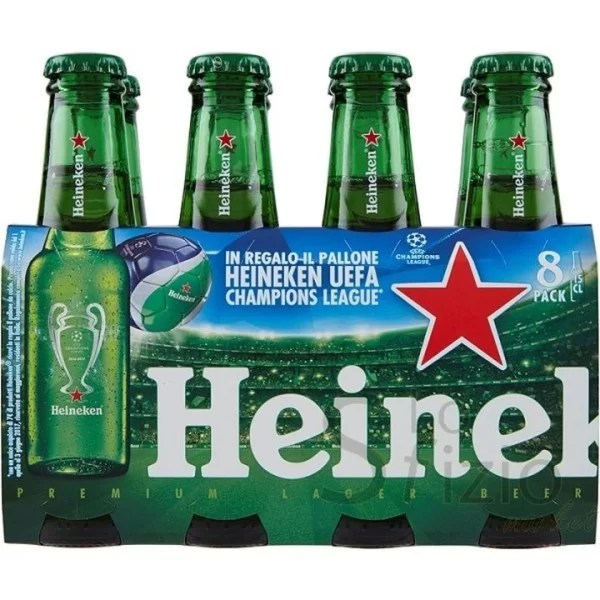 HEINEKEN BEER BOTTLE 15CL 8-PACK