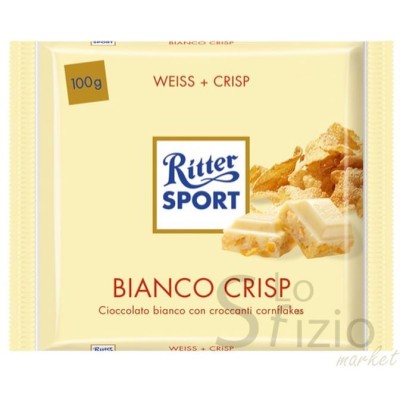 RITTER SPORT BIANCO CRISP GR 100