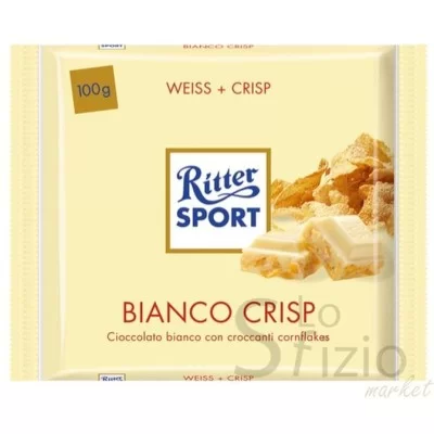 RITTER SPORT BIANCO CRISP GR 100 - Home, Alimentari, Cioccolata e Snack dolci