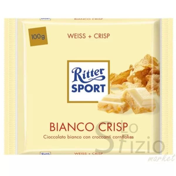 RITTER SPORT BIANCO CRISP GR 100