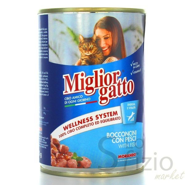 MIGLIOR GATTO BOCCONCINI DI PESCE 405GR