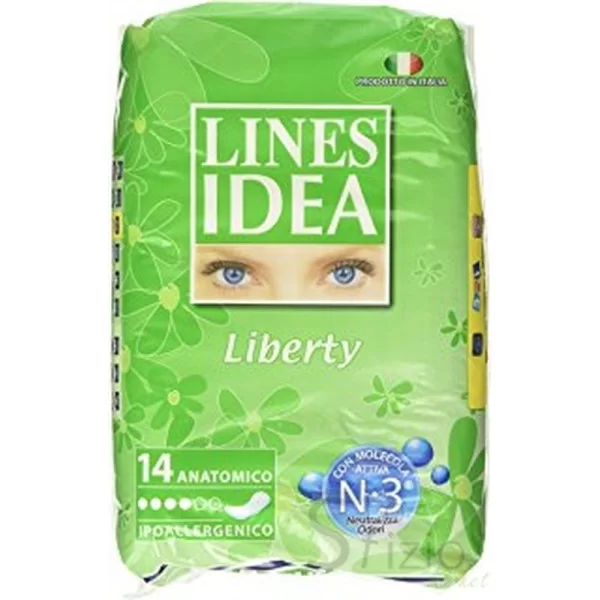 Lines Idea Liberty Anatomical Pads x13