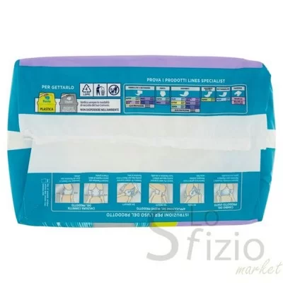 LINES SPECIALIST PROTECTIVE UNDERWEAR MEDIUM 12PCS
