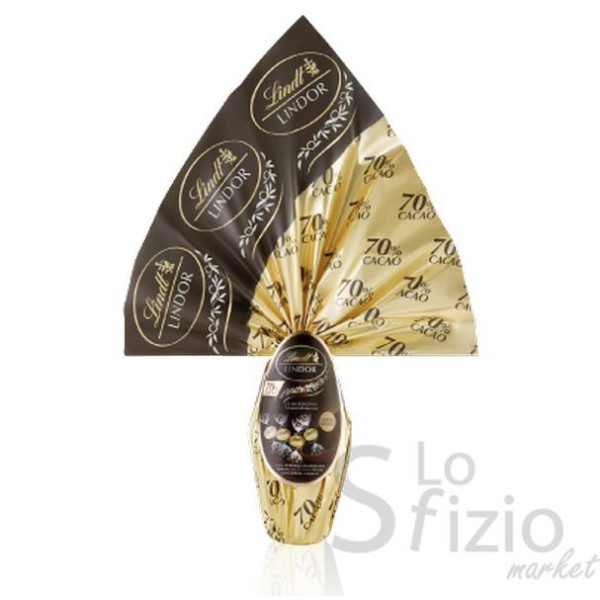 LINDT UOVO LINDOR 70% GR320 FAZZ