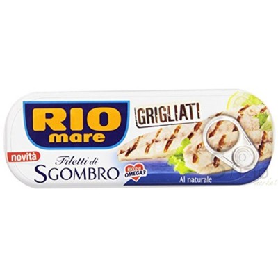 RIO MARE SGOMBRO GRIGLIATO AL NATURALE 120GR - Home, Alimentari, Carne Pesce in scatola, Pesce in scatola