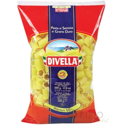 PASTA DIVELLA MEZZE MANICHE RIGATE N°55 500GR