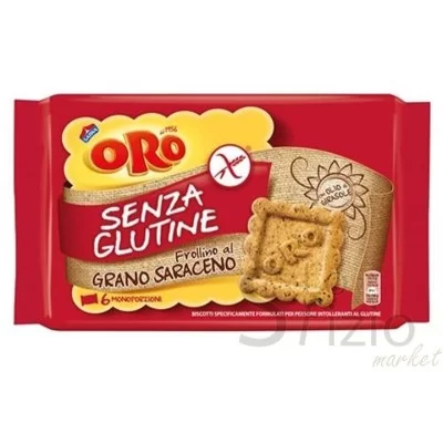 ORO SAIWA GRANO SARACENO S/G 240GR - Home, Alimentari, Prodotti Salutari, Senza Glutine, Biscotti e Farciti