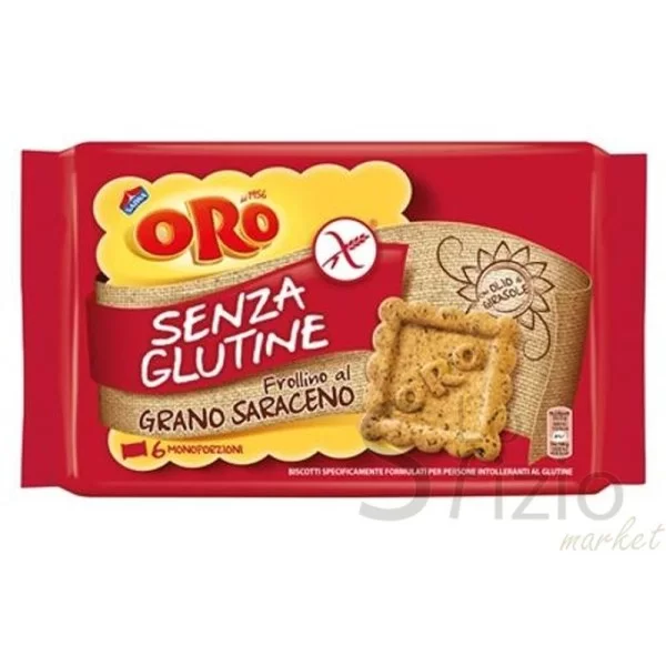 Oro Saiwa Buckwheat Biscuits Gluten-Free 240g