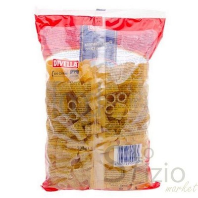 PASTA DIVELLA MEZZI RIGATONI 18 500GR