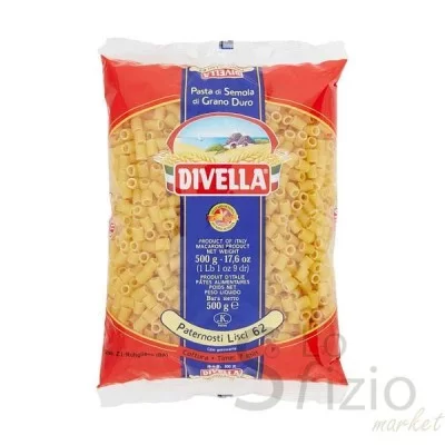 PASTA DIVELLA PATERNOSTI LISCI 62 500GR - Home, Alimentari, Pasta, Semola