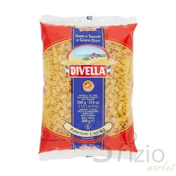Divella Paternosti Lisci No. 62 Pasta 500g