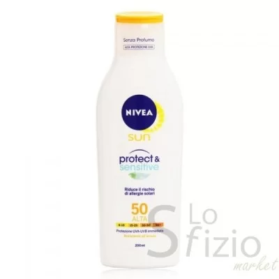 NIVEA SUN SENSITIVE SUNSCREEN LOTION SPF50 200ML