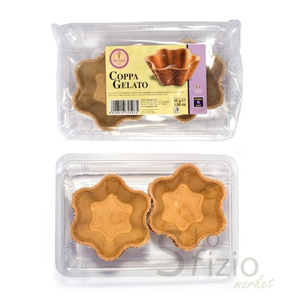 GALASSO COPPA GELATO CIALDE 6PZ 45GR