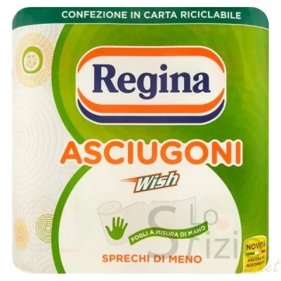 Regina Asciugoni Wish Paper Towels 2 Rolls
