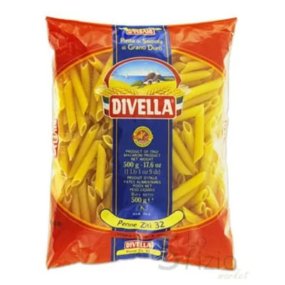 DIVELLA SEMOLINA PASTA PENNE ZITI N.32 500G