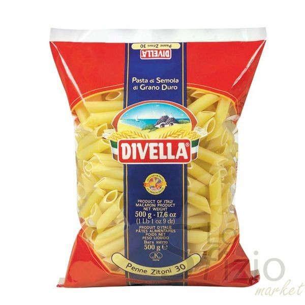 PASTA DIVELLA PENNE ZITONI 30 500GR