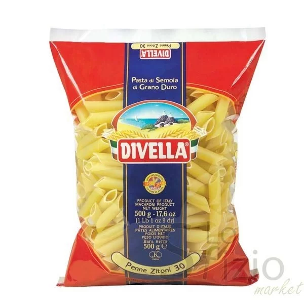 Divella Penne Zitoni n.30 Pasta 500g
