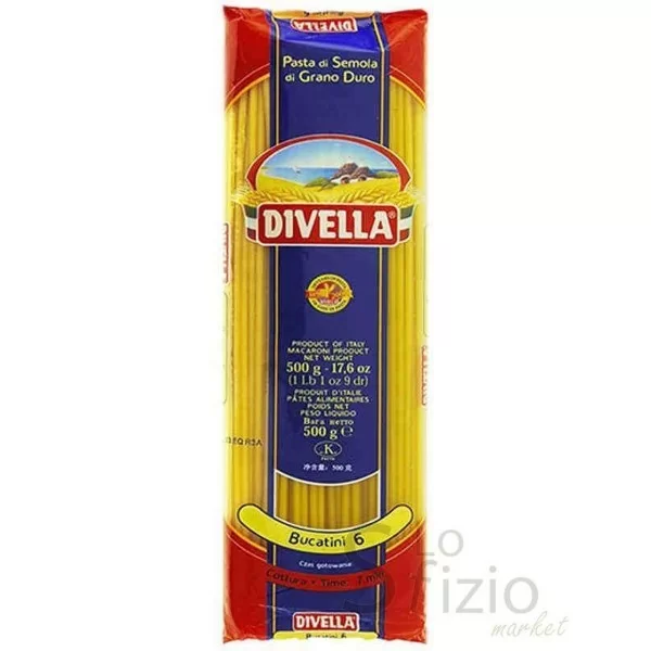 DIVELLA BUCATINI NO. 6 PASTA 500G