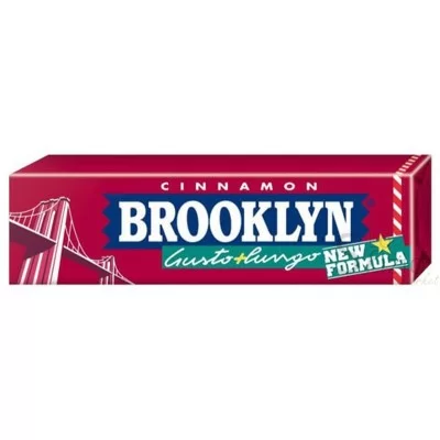 BROOKLYN CHEWING GUM CINNAMON 9PCS