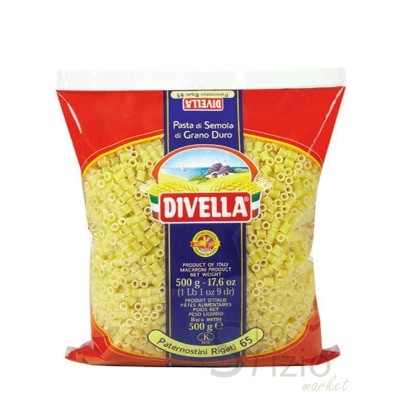 PASTA DIVELLA PATERNOSTINI RIGATI 65 500GR