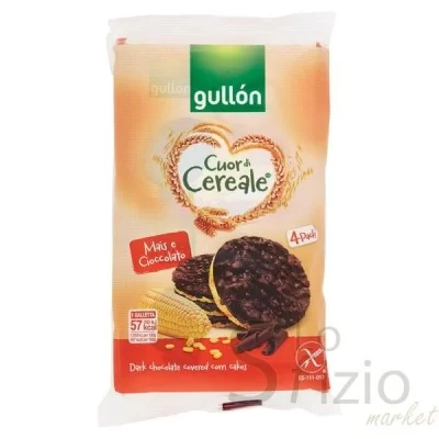 GULLON GALLETTE DI MAIS CON CIOCIOLATO FOND.GR.100 - Home, Alimentari, Senza Glutine, Cioccolata e Snack dolci, Patatine e Snack