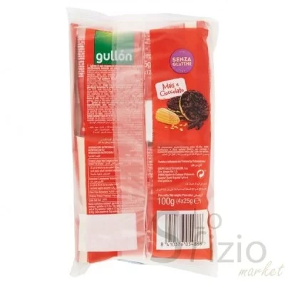 GULLON GALLETTE DI MAIS CON CIOCIOLATO FOND.GR.100 - Home, Alimentari, Senza Glutine, Cioccolata e Snack dolci, Patatine e Snack
