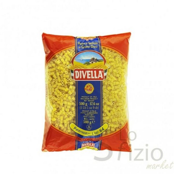 PASTA DIVELLA PATERNOSTINI LISCI 64 500GR