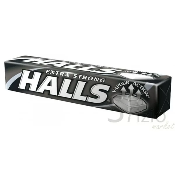 HALLS EXTRA STRONG CANDIES 32G