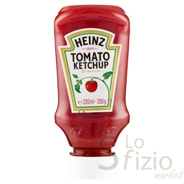 HEINZ KETCHUP TOP DOWN 250GR