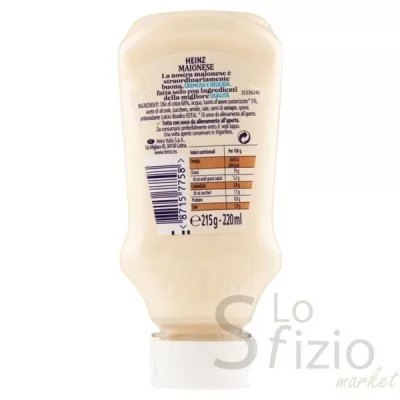 HEINZ BUONA MAYONNAISE TOP DOWN 220ML