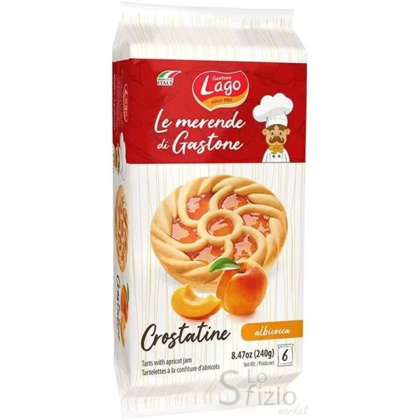 LAGO CROSTATINA ALBICOCCA 6X40GR 240GR