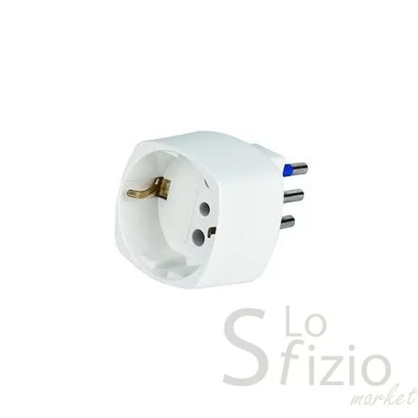 MASTER Schuko Adapter 10A+T White AS05811