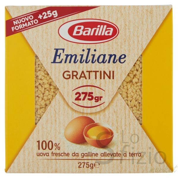 BARILLA EMILIANE GRATTINI UOVO 275GR