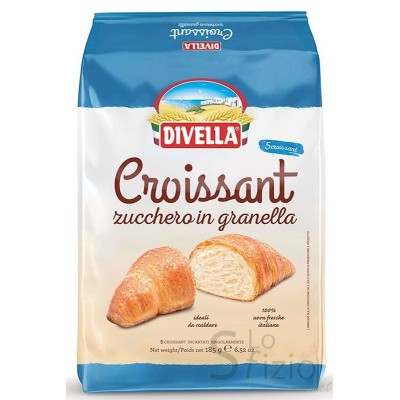 DIVELLA CROISSANT ZUCCHERO IN GRANELLA X5 185GR